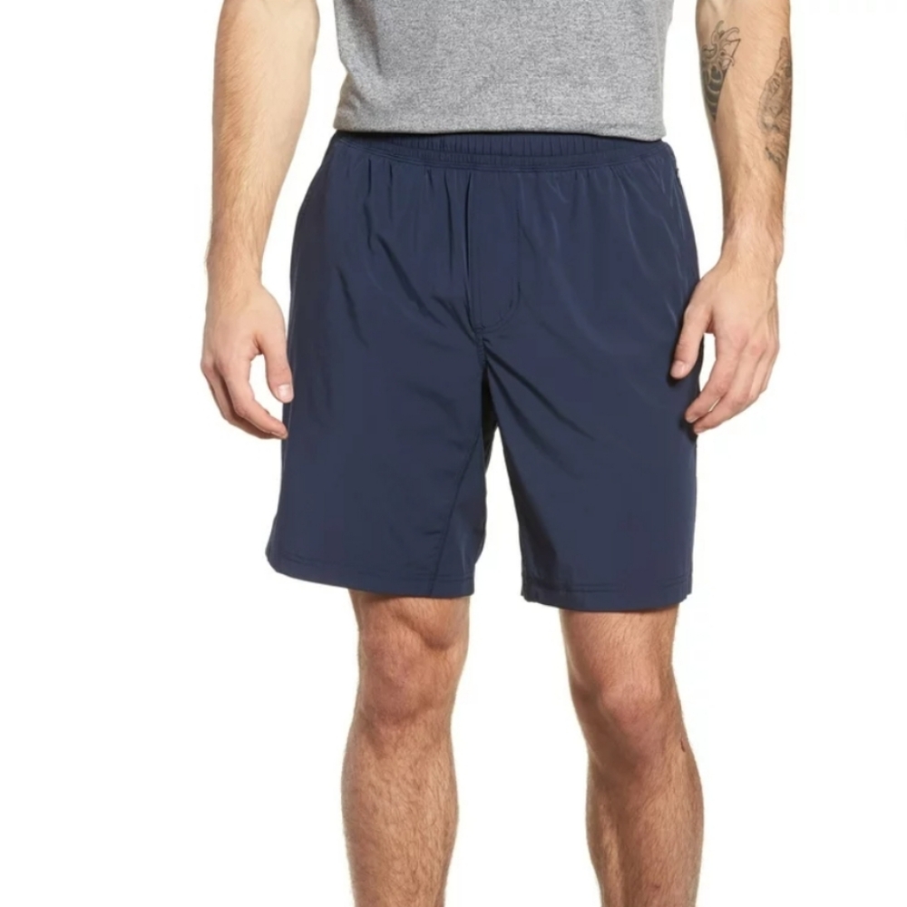 Rhone Mako Shorts Lined 8.5" Navy Activewear Men's XXL Gym